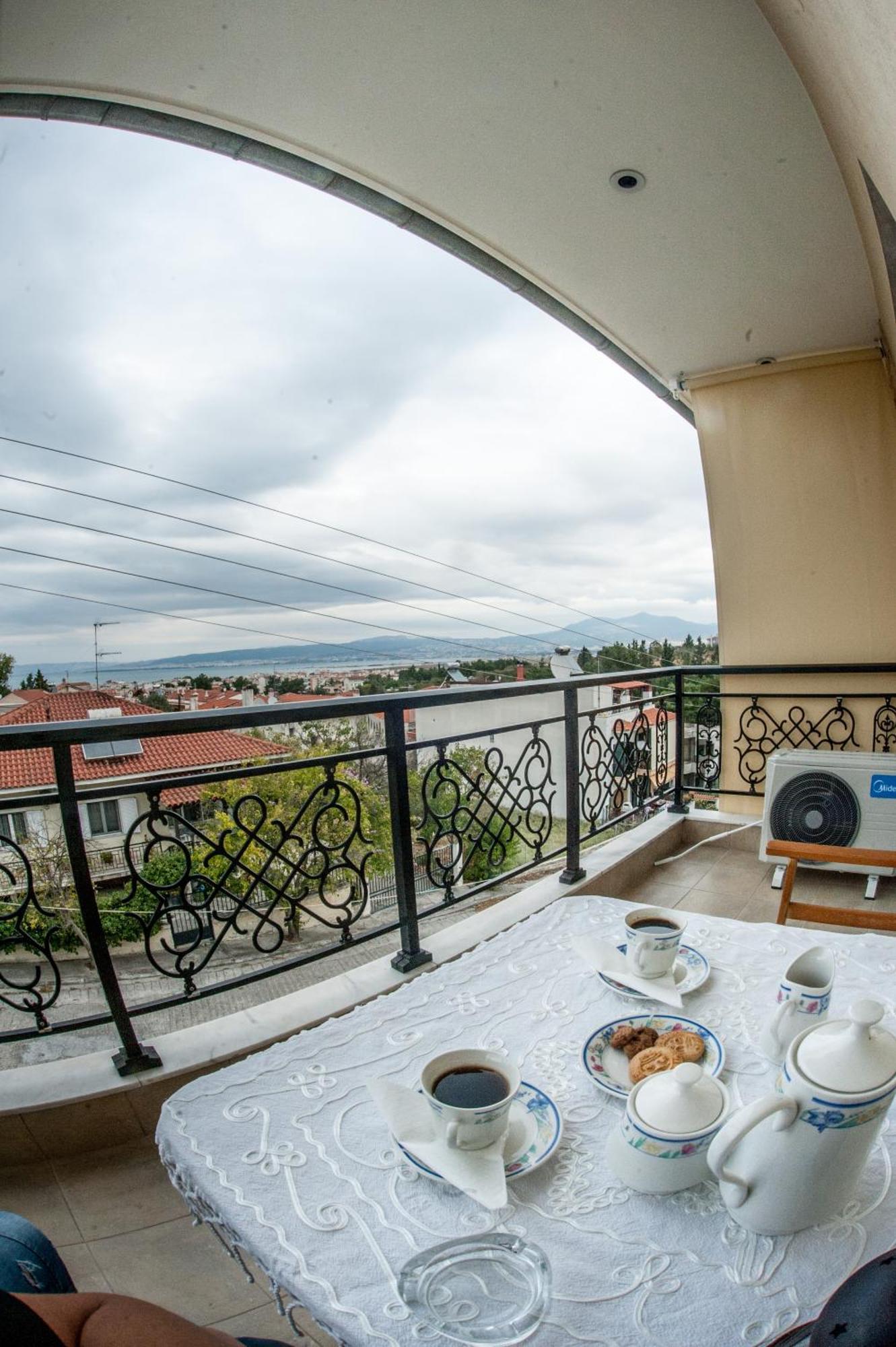Apartament Sea View Flat Peraía Zewnętrze zdjęcie